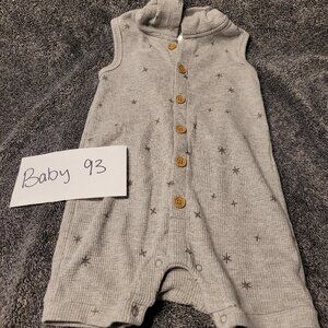 93.     Baby Romper with Hood